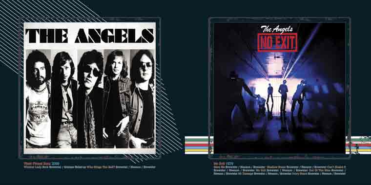 The Angels - Two Huge New 40th Anniversary Albums - Including Special 40th Anniversary Liner Notes & Artwork 